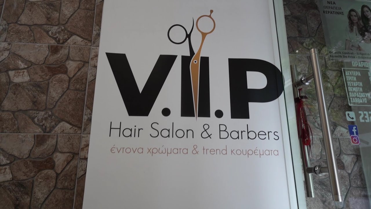 Promo video for VIP Hair Salon & Barbers
