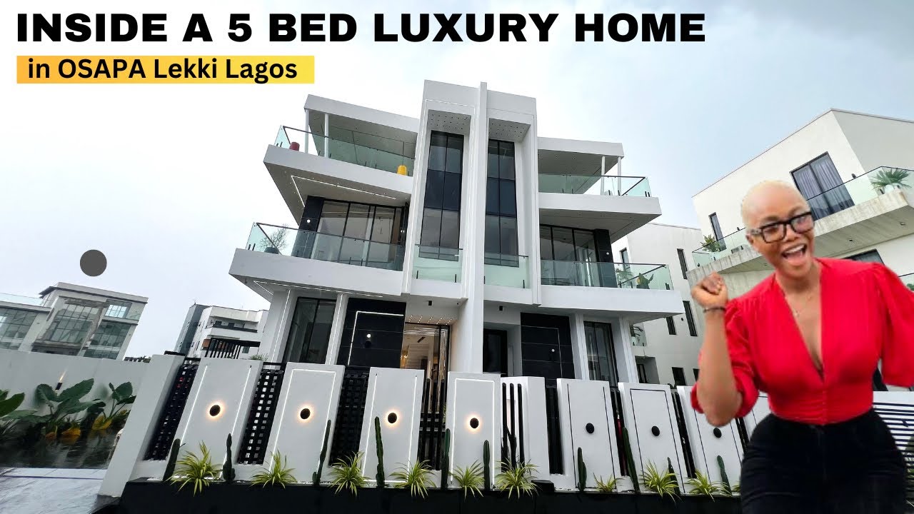 5 bedroom luxury home in a prestigious neighborhood Osapa lekki Lagos Nigeria