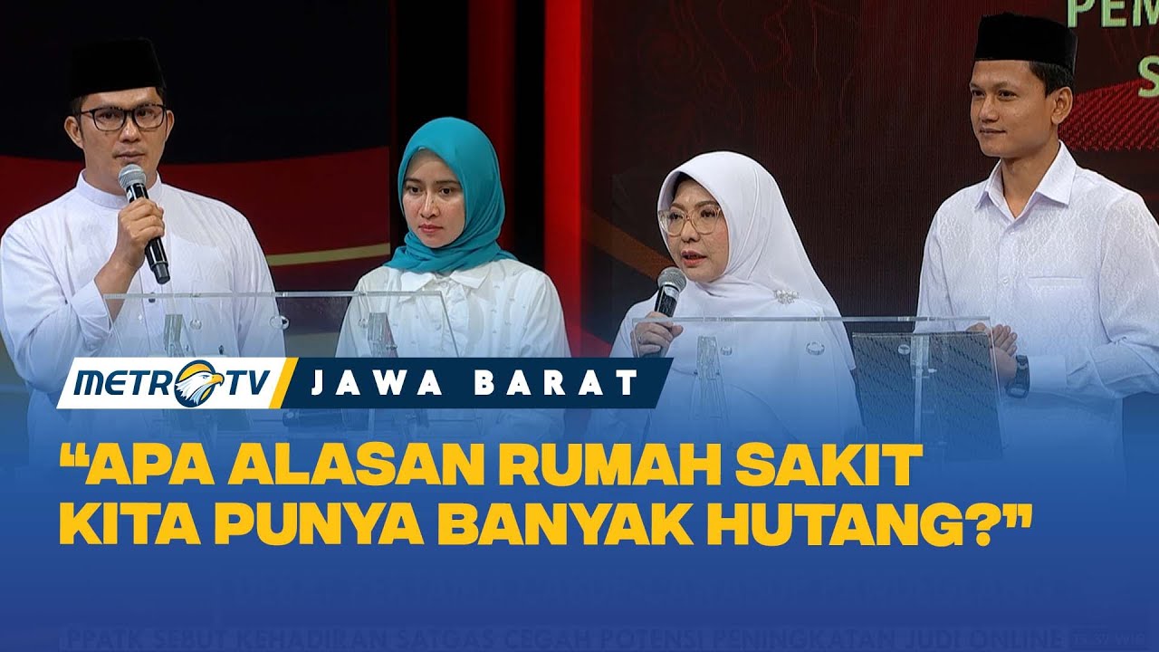 Debat Fitron-Diana dengan Dewi-Iing Soal Hutang Rumah Sakit yang Membengkak [Debat Pilkada 2024]