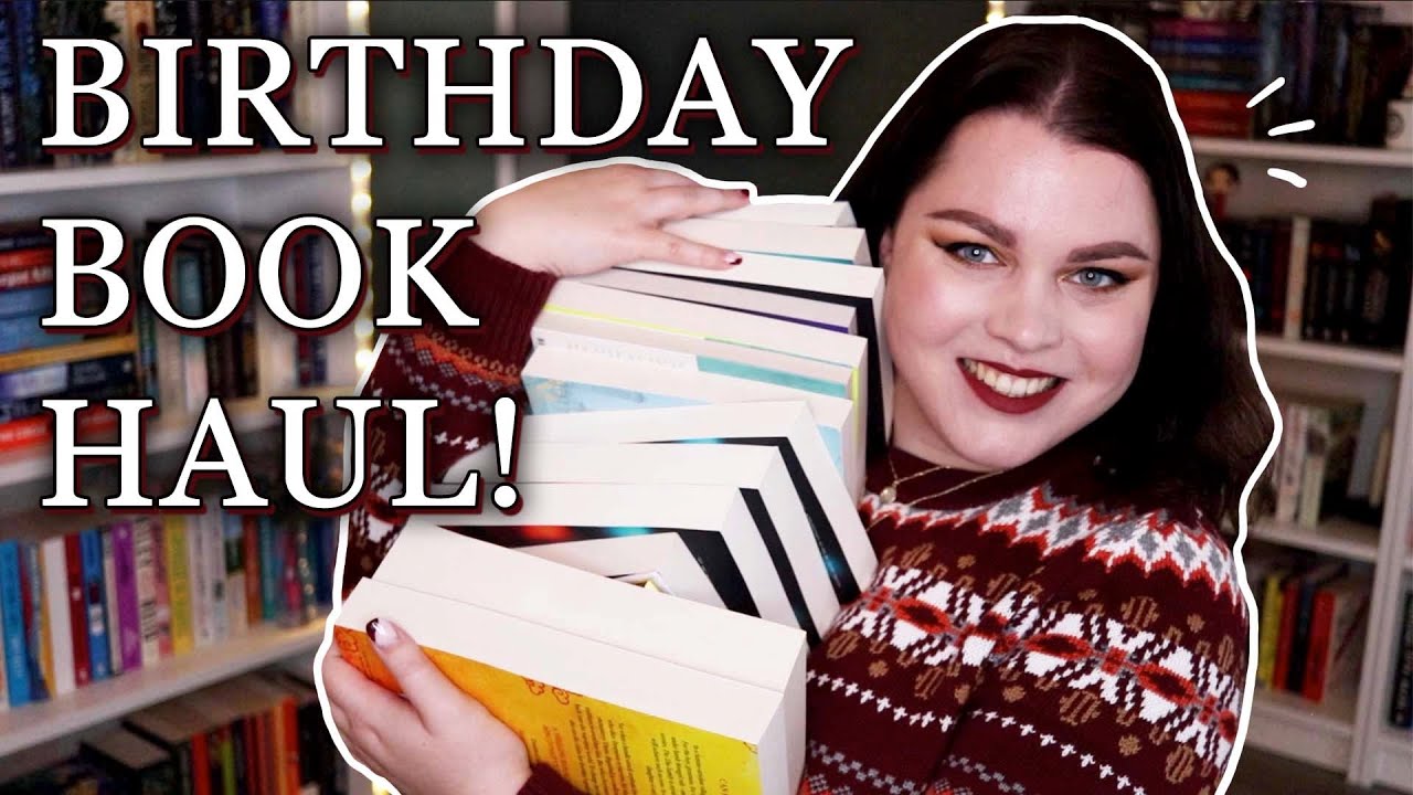 A Big Birthday Book Haul! // so many books ✨📚