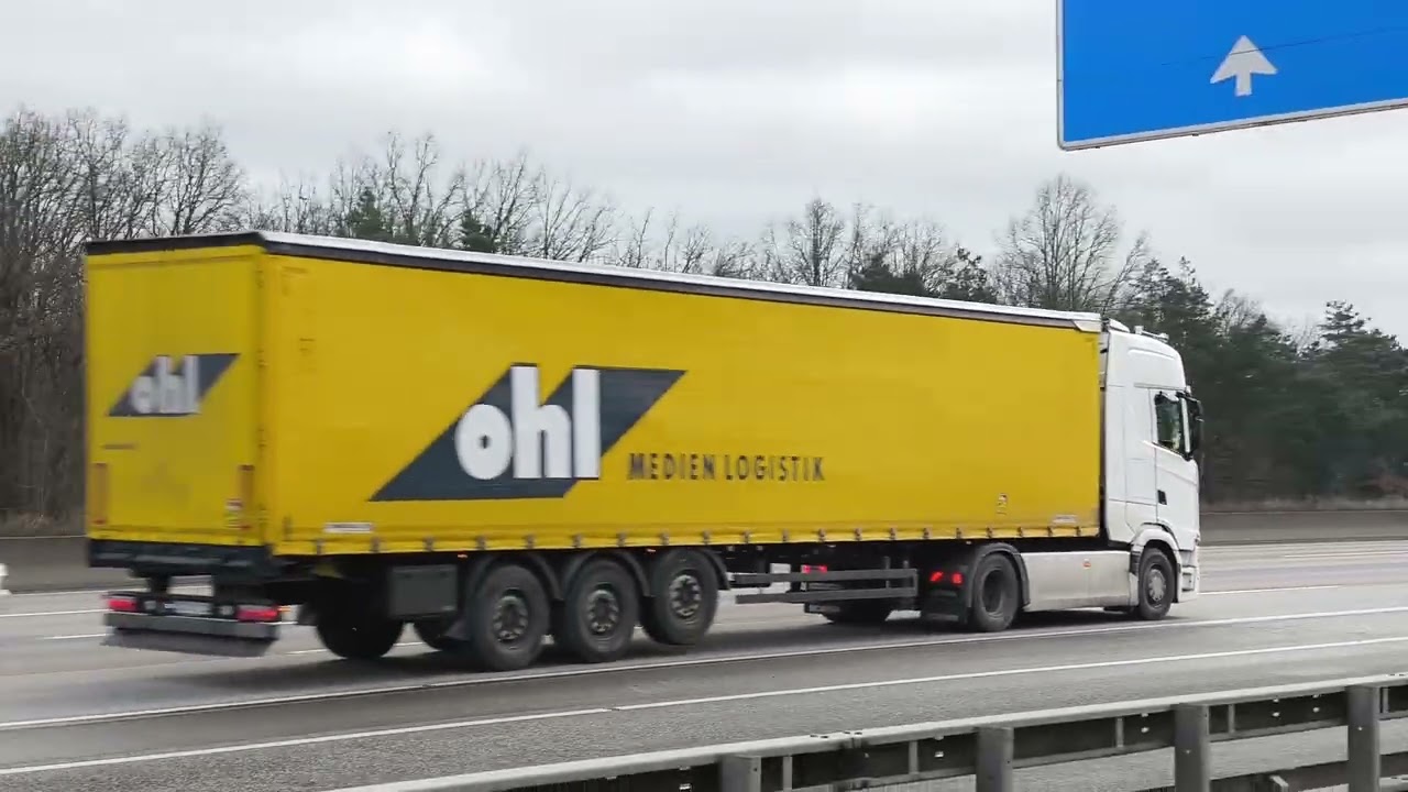 Truck Spotting bei der A5 bei Zeppelinheim 