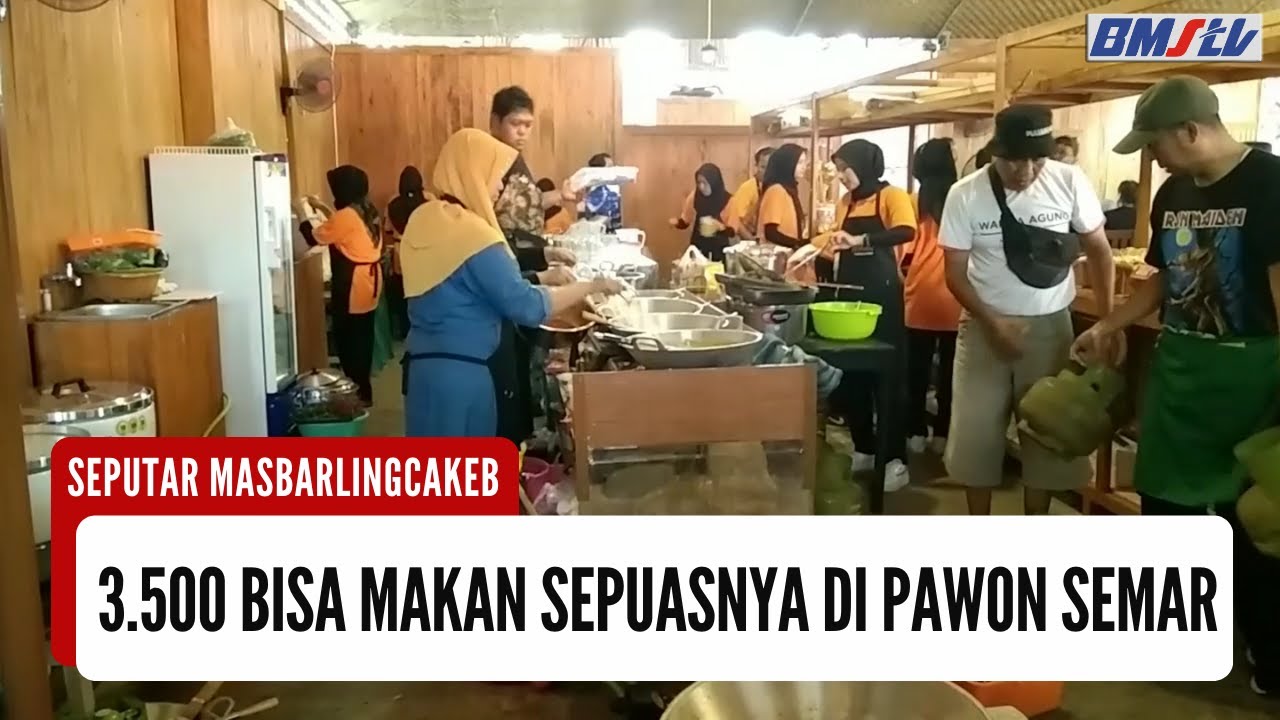 HANYA 3.500 BISA MAKAN SEPUASNYA DI PAWON SEMAR