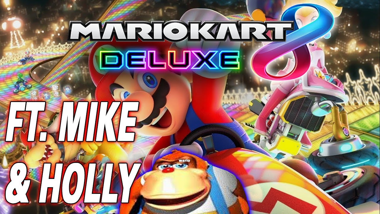 Scorpy, Holly, Mike & Chat Duke It Out in Mario Kart!!