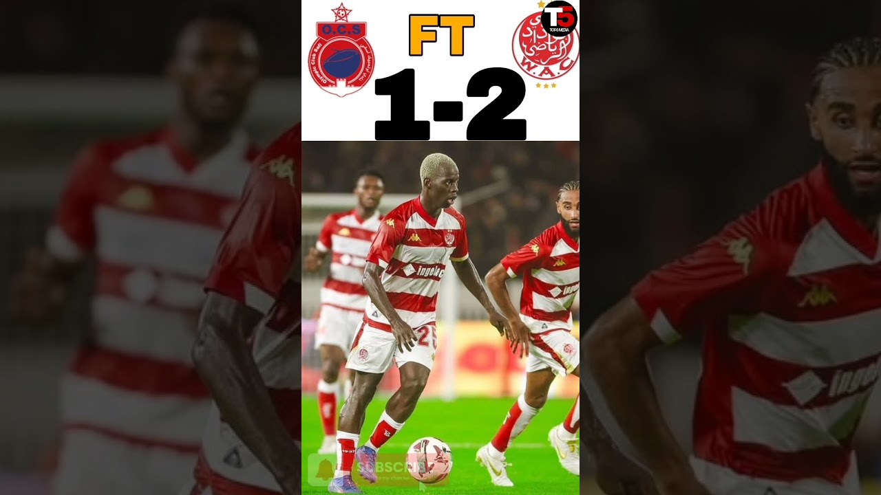 AZIZ KI AWAGUMZO MECHI YA WYDAD CASABLANCA 2-1 OLYMPIC SAFI 