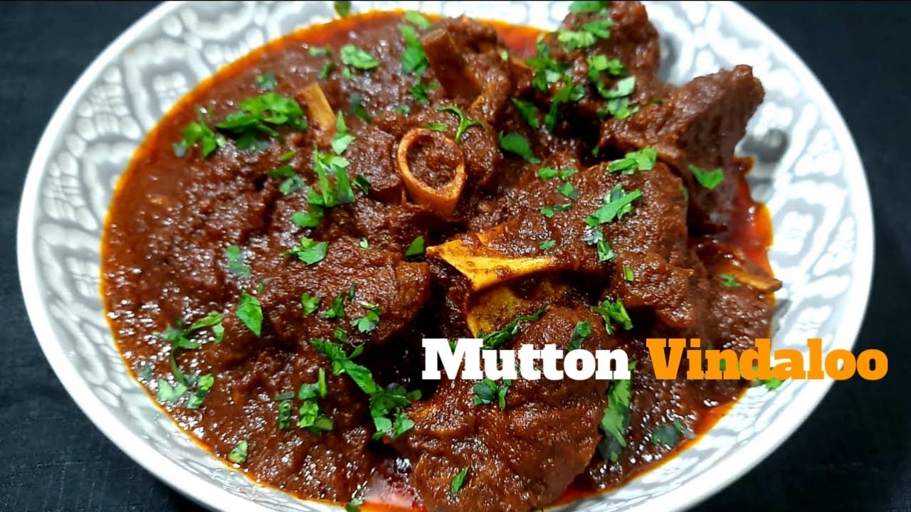 Goan Style Mutton Vindaloo | Traditional Vindaloo Recipe | Spicy Lamb Vindaloo Recipe at Home |