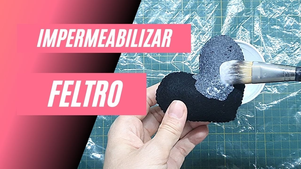 O QUE VOCÊ NÃO SABIA SOBRE IMPERMEABILIZAR O FELTRO | Mari Ubialli