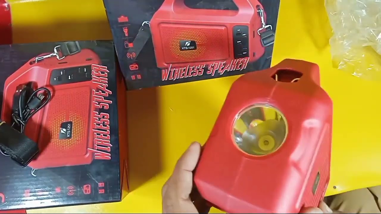 KTS Speaker 1251 Solar  Unboxing & Review 2023