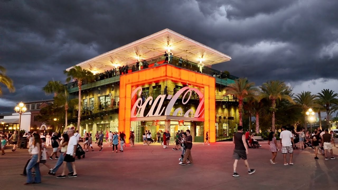 Slow Disney | Disney Springs Sunset, Summer Storm & Riverside After the Rain
