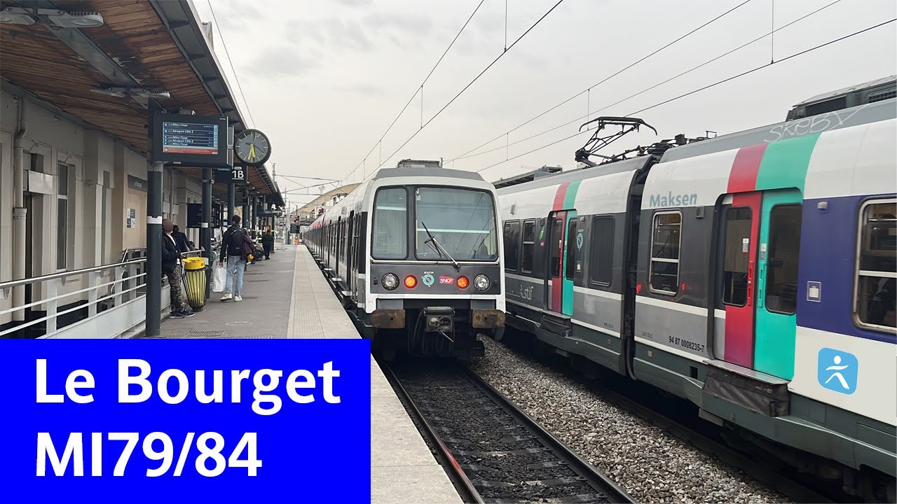[RER B] Le Bourget - MI79 + MI84