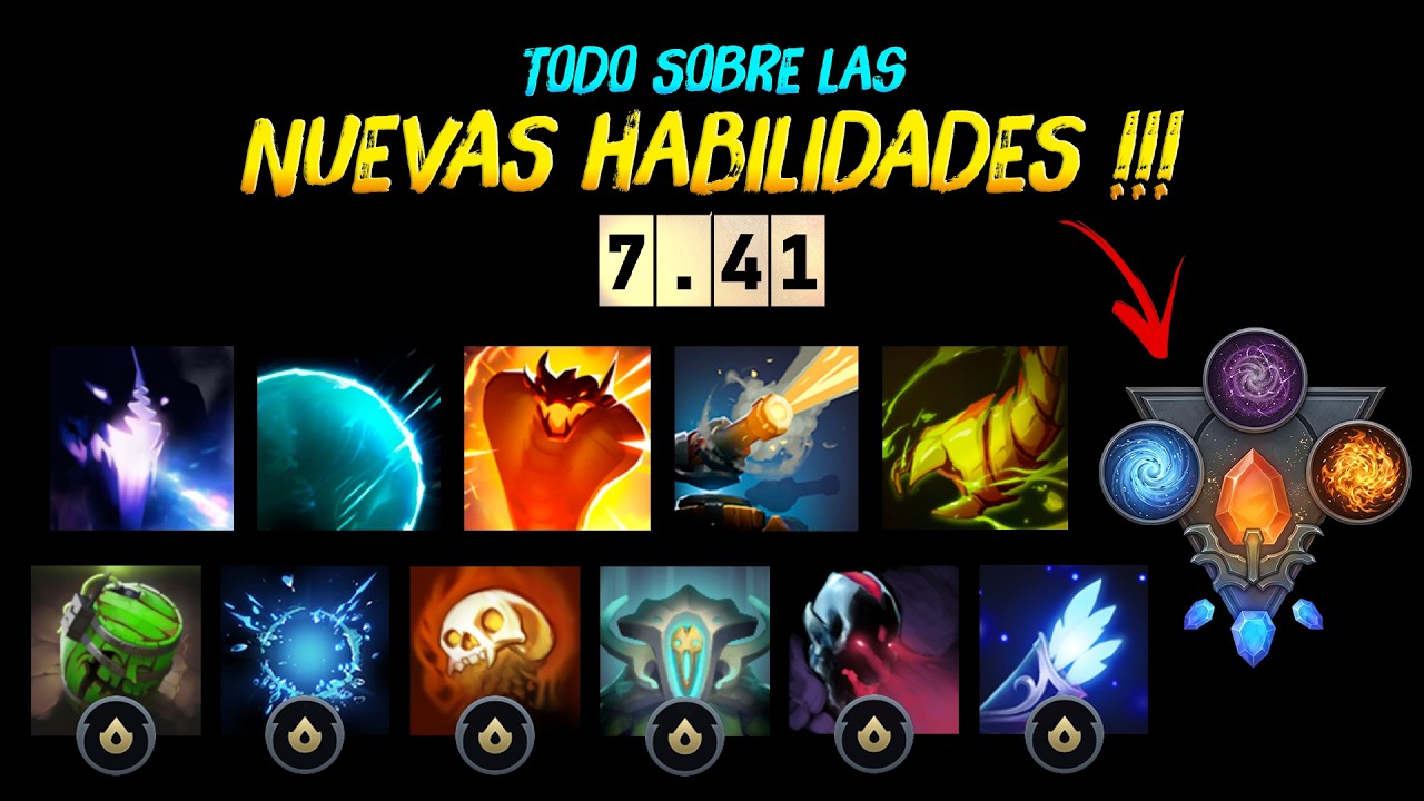 NUEVAS HABILIDADES ESTAN ROTAS !!! ► Todo lo que debes saber - Parche 7.41 🤩 | #dota2