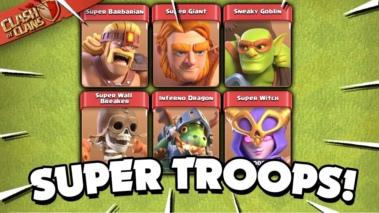 A Tip for Every Super Troop in Clash of Clans!