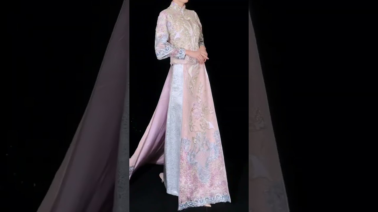 High end, sequins long Qun Gua.    Credit to Xiaohongshu: @ 878519492