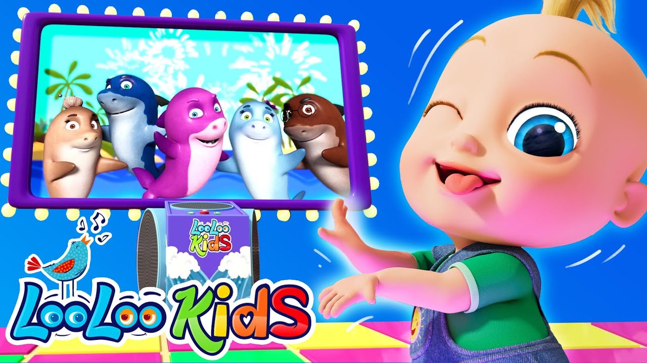 Baby Shark + If You`re Happy and You Know It - Sing-Along Kids Songs by LooLoo Kids