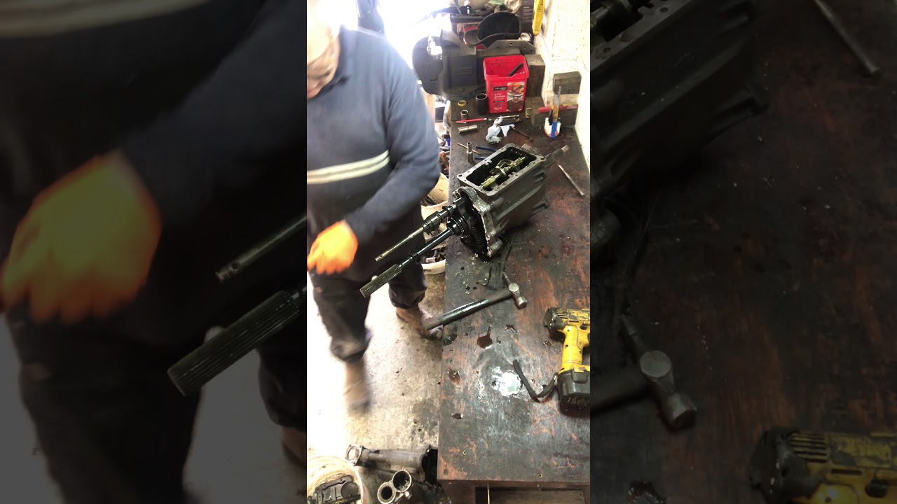 Type 9 gearbox dismantle part 1