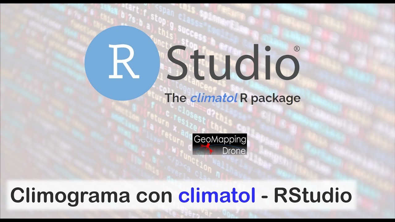 RStudio: Genera climogramas con el paquete 
