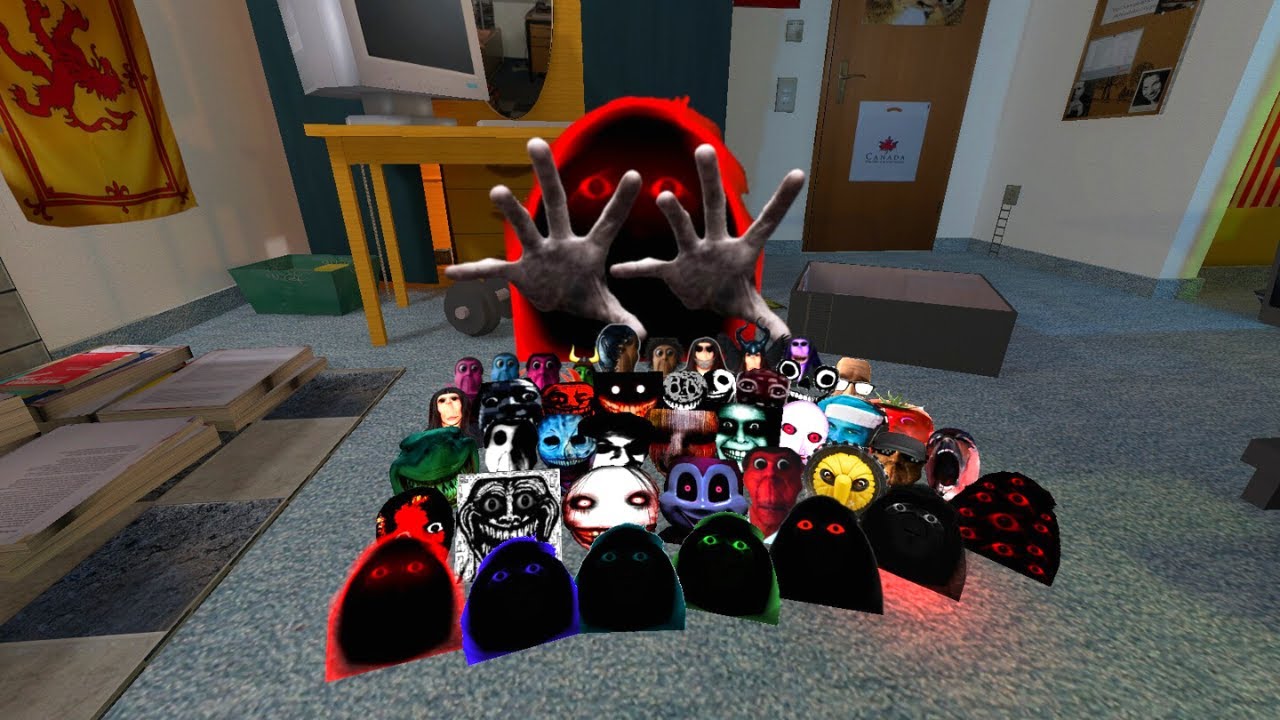 Obunga Nicos nextbots Vs Minecraft Warrior - Garry's Mod