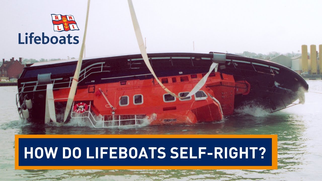 How do lifeboats self-right?
