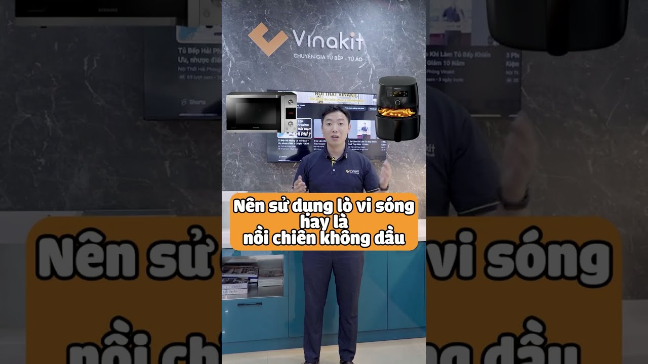N&ecirc;n D&ugrave;ng L&ograve; Vi S&oacute;ng Hay Nồi Chi&ecirc;n Kh&ocirc;ng Dầu ? | Kinh Nghiệm Thiết Bị Bếp Vinakit #1