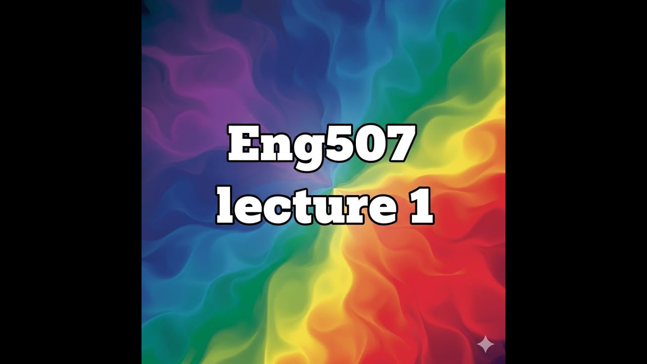 ENG507 | Phonetics and Phonology | short lecture | LECTURE 1