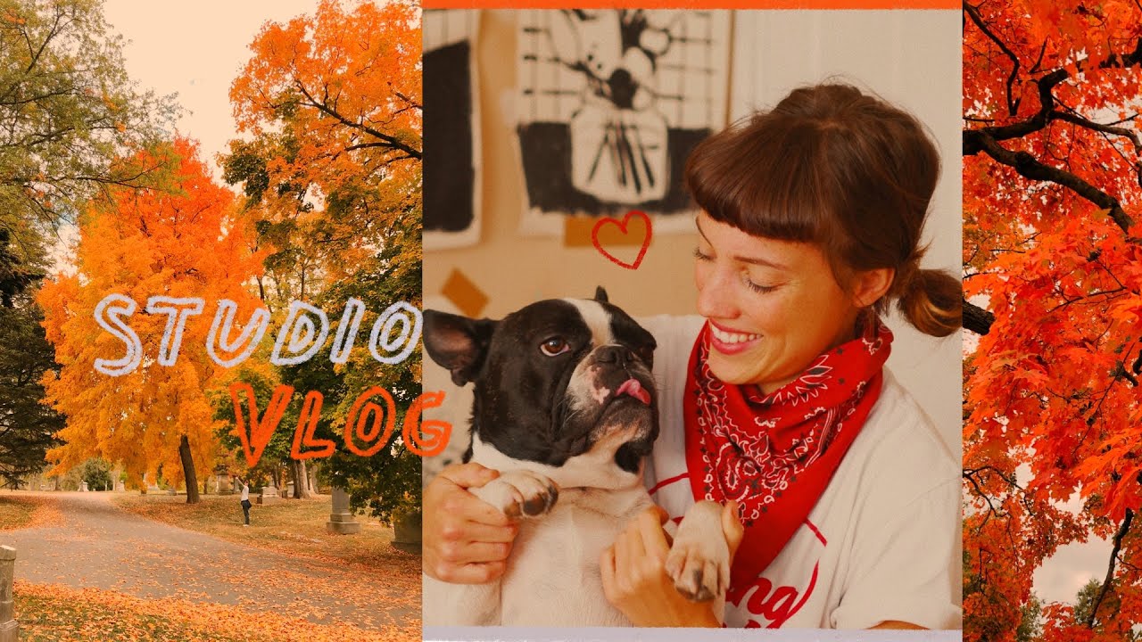 ♡ HOME RENO, TILING, DRAWTOBER, FALL WALKS ♡