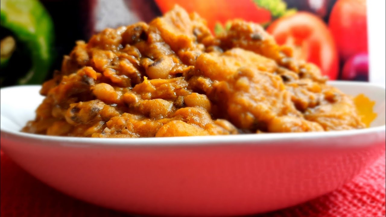How To Make Nigerian Beans And Plantain Porridge/ How To Cook Beans And Plantain