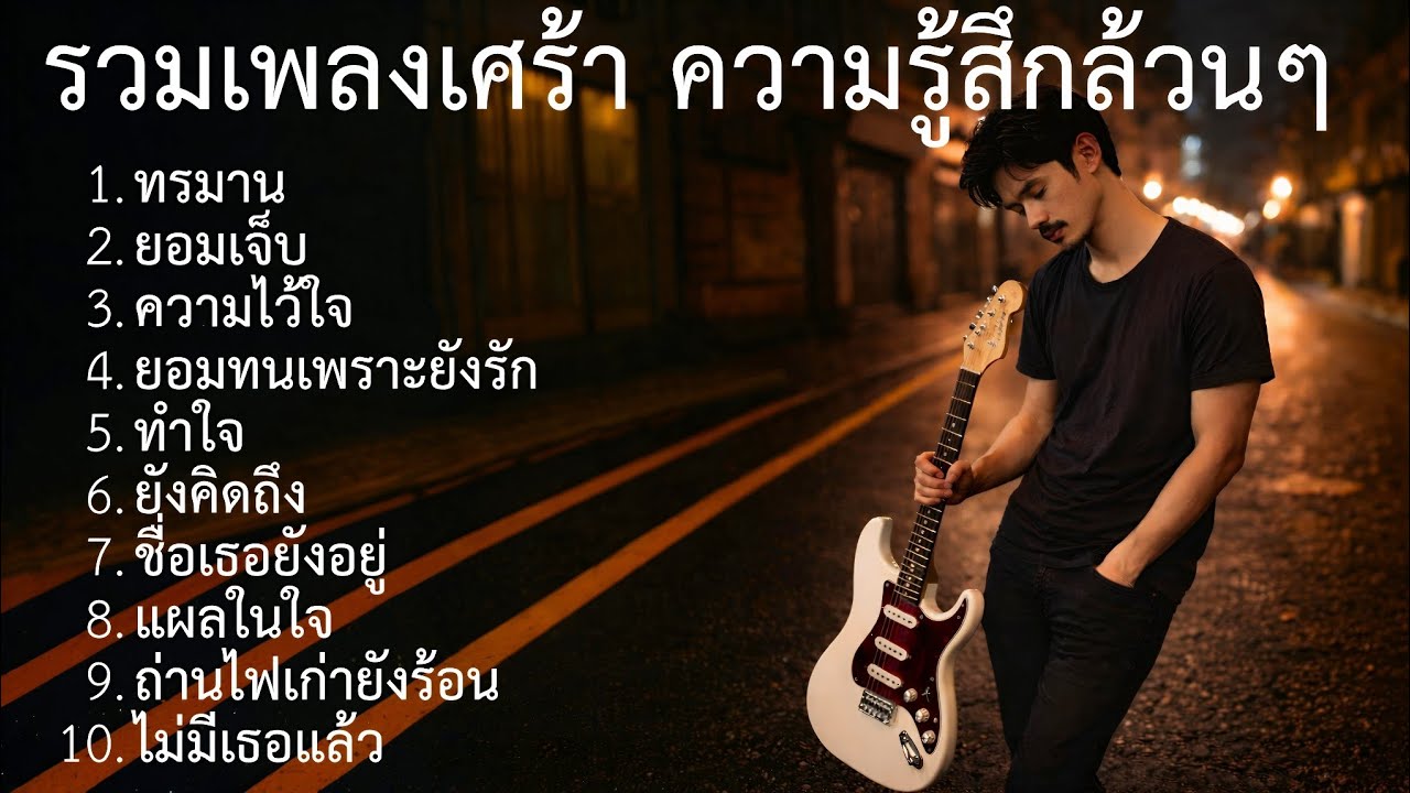 💔รวมเพลงเศร้าเพลงใหม่ |74| รวมเพลงร็อค | เพลงเศร้า | ฟังยาวครึ่งชั่วโมง 