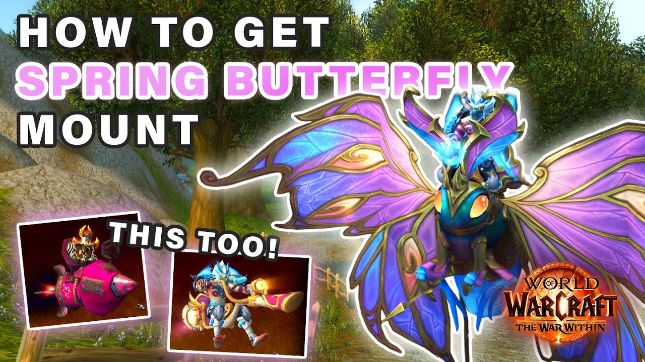 How to get the NEW Rewards & Spring Butterfly Mount (Love is in the Air 2026) ► World of Warcraft