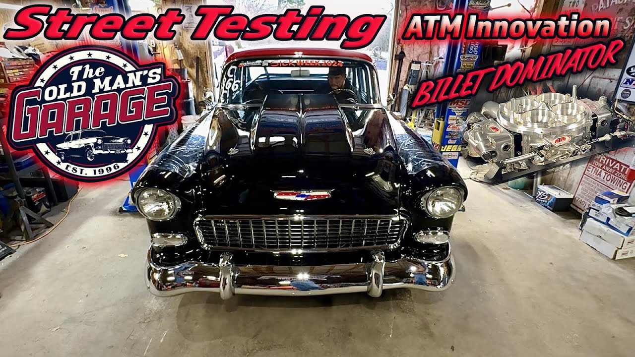 ITS BACK & BETTER THAN EVER!!! Sorting out Billy’s 55 with a NEW BILLET ATM DOMINATOR!