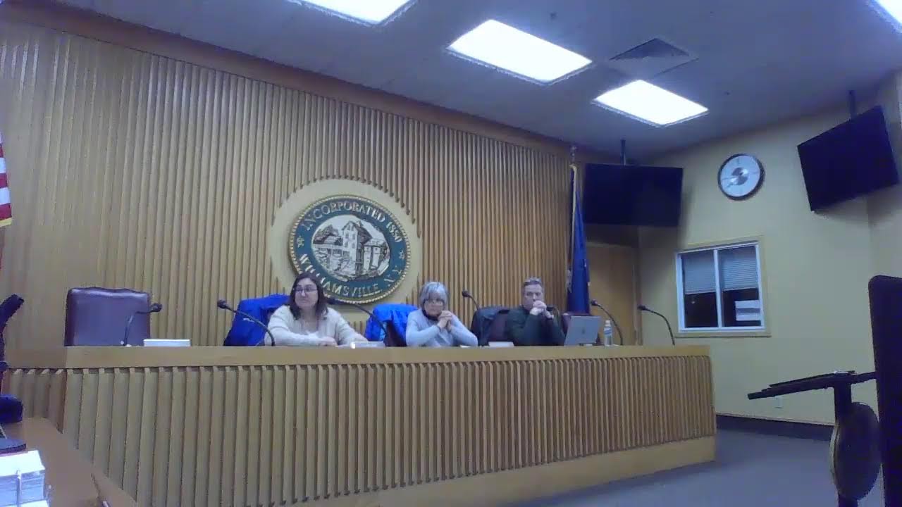 Village of Williamsville Zoning Board of Appeals 2.18.26