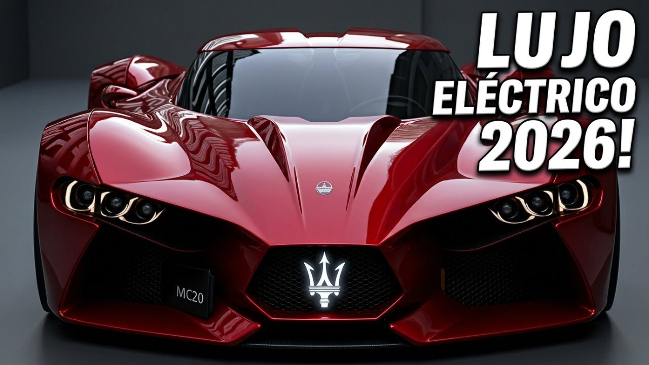 🚗 ¡Los 5 AUTOS ELÉCTRICOS de LUJO que TODOS Quieren en 2026!