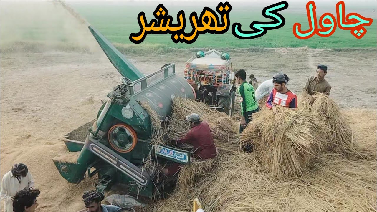 rice farming machines in pakistan🌝 troctors youtube🚜 troctor stunt videos 😍pakistani village vlogs