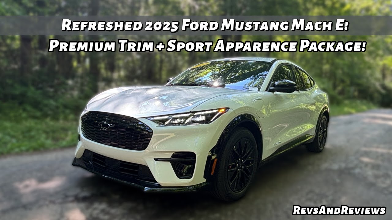 Refreshed 2025 Ford Mustang Mach-E Test Drive And Review