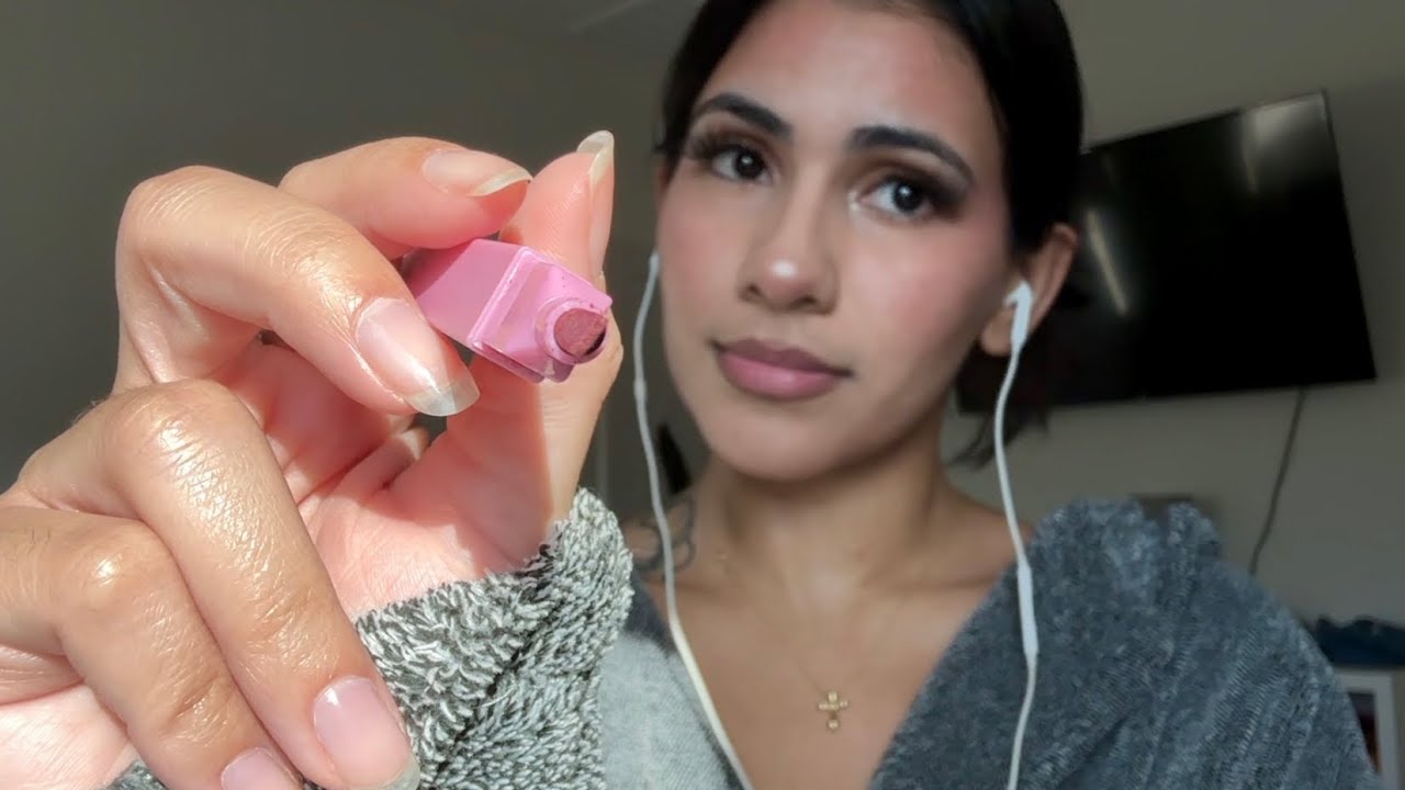 ASMR | Doing your makeup with items that aren’t makeup 💄(No Talking)