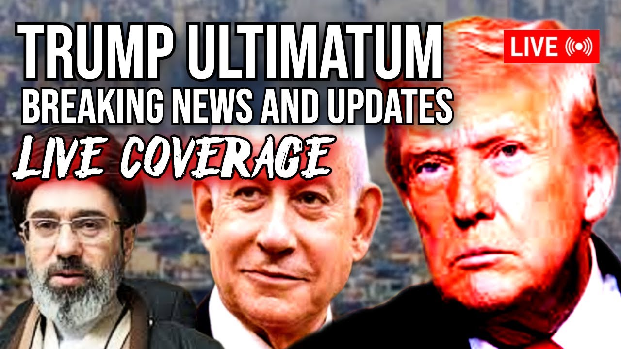 🚨 TRUMP ULTIMATUM TO IRAN, NETANYAHU ALIVE? MIDDLE EAST WAR ERUPTS🚨