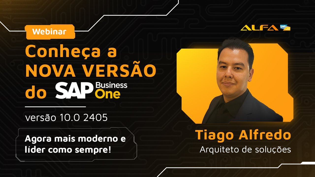Webinar: Demonstração, visão geral e atualizações do SAP Business One
