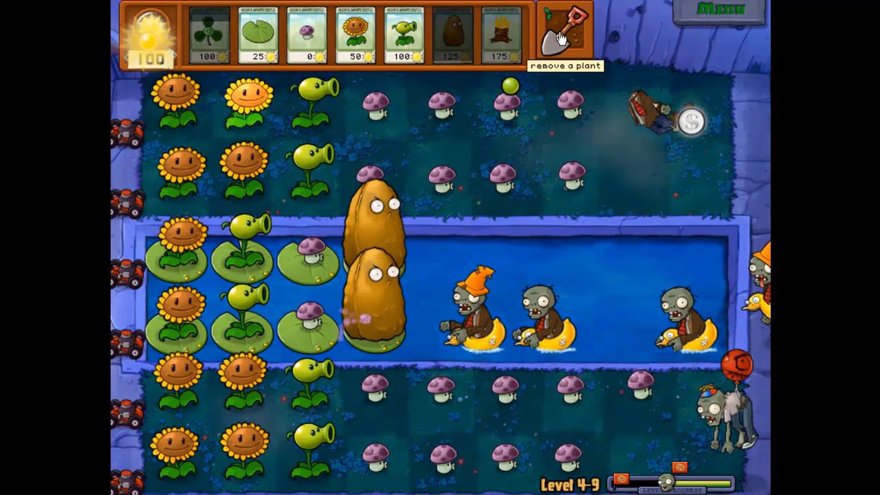 Plants vs Zombies | Level 4-9