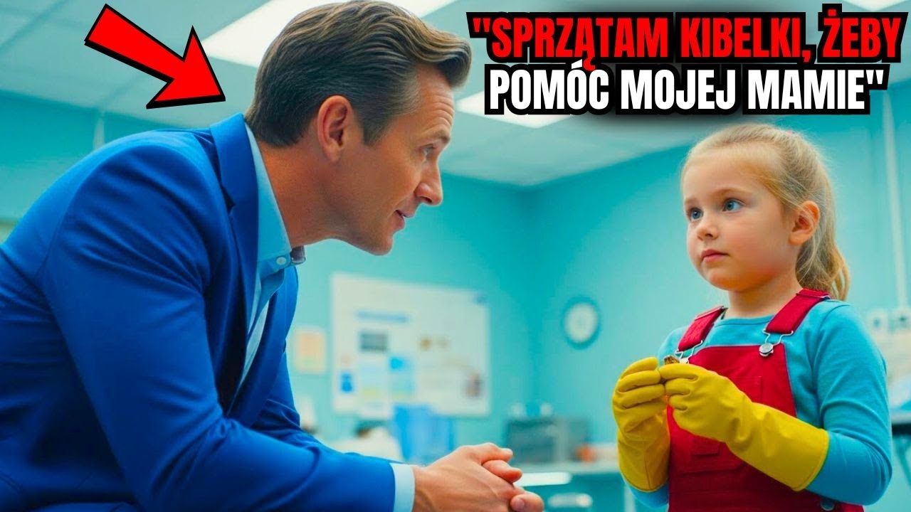 Milioner Znalazł Dziewczynę Sprzątającą Łazienki W Jego Firmie, Powód Go Niszczy...