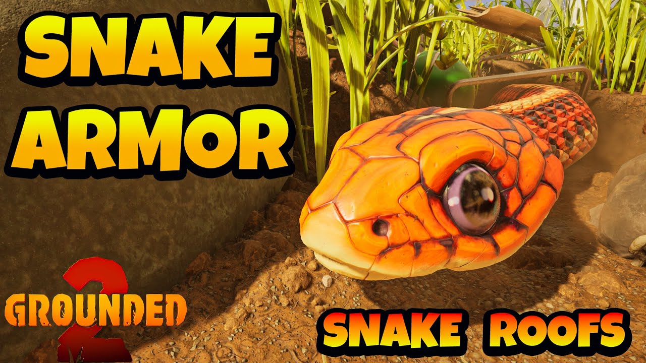 Everything New About Giant Snake & Snake Armor in Grounded 2 Update