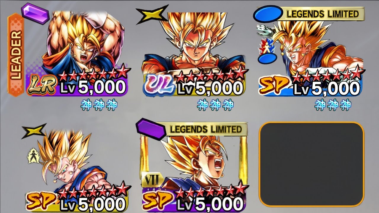 All the Super Vegito in the Game!!!