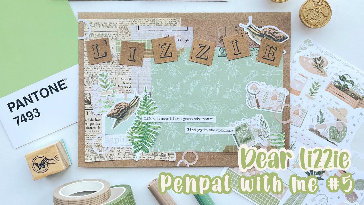 Penpal with me #5 || dear Lizzie