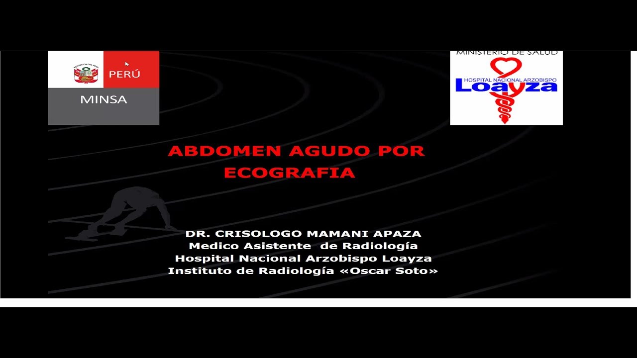 ABDOMEN AGUDO POR ECOGRAFÍA