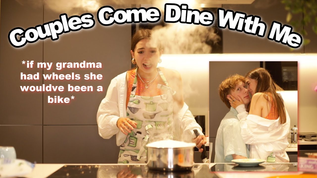 Couples come dine with me *making my bf a three course meal* intense lol
