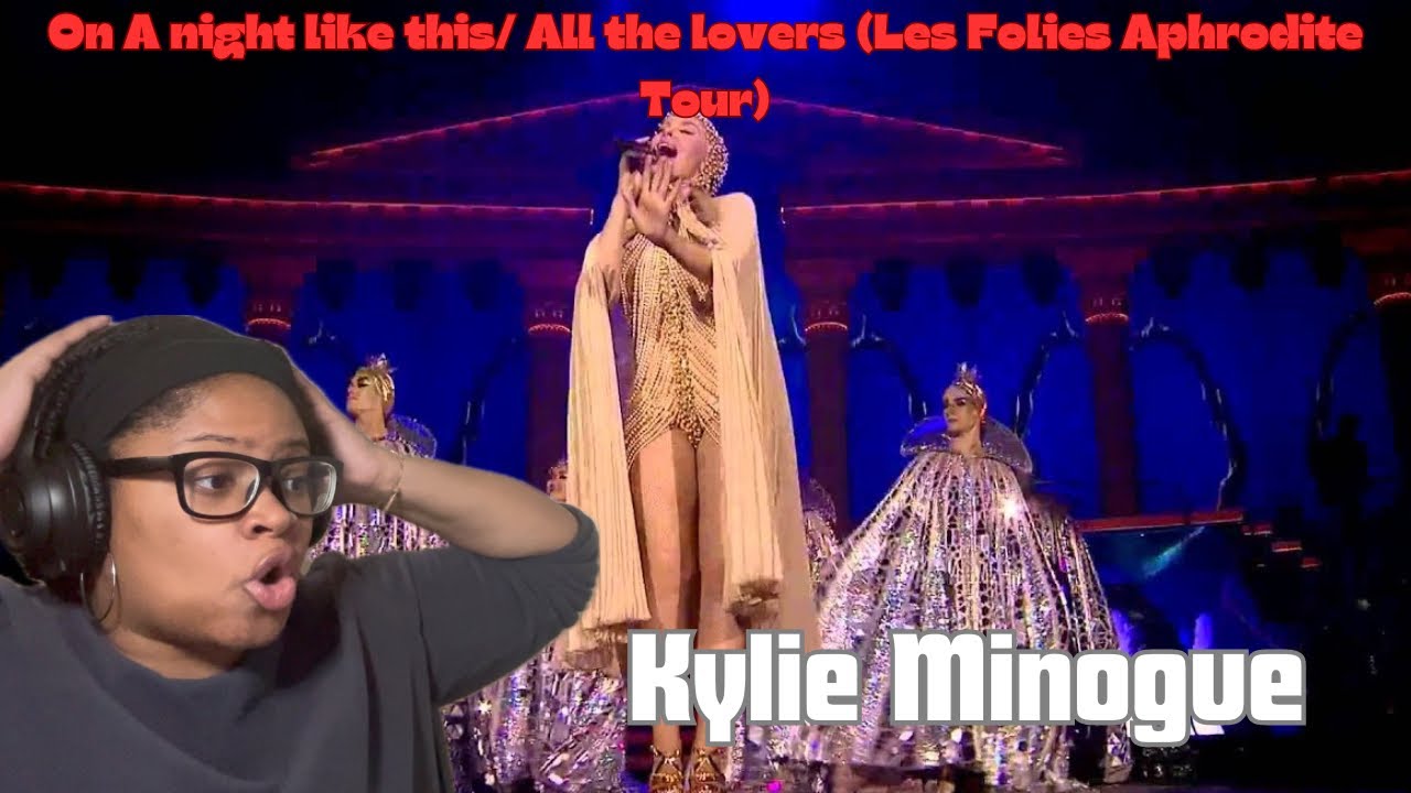 Kylie Minogue- On a night like this/All the lovers (Aphrodite Les Folies Tour) #kylie #aphrodite