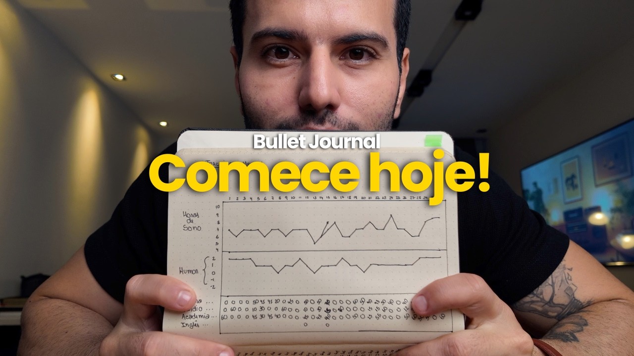 BULLET JOURNAL P/ INICIANTES: O PASSO A PASSO  para Organizar Sua Vida (Apenas 5 Min por dia)