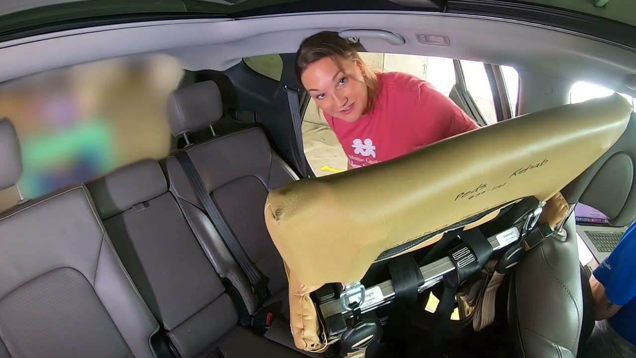 Installing the Wallenburg Seat: Rear-Facing with Seatbelt