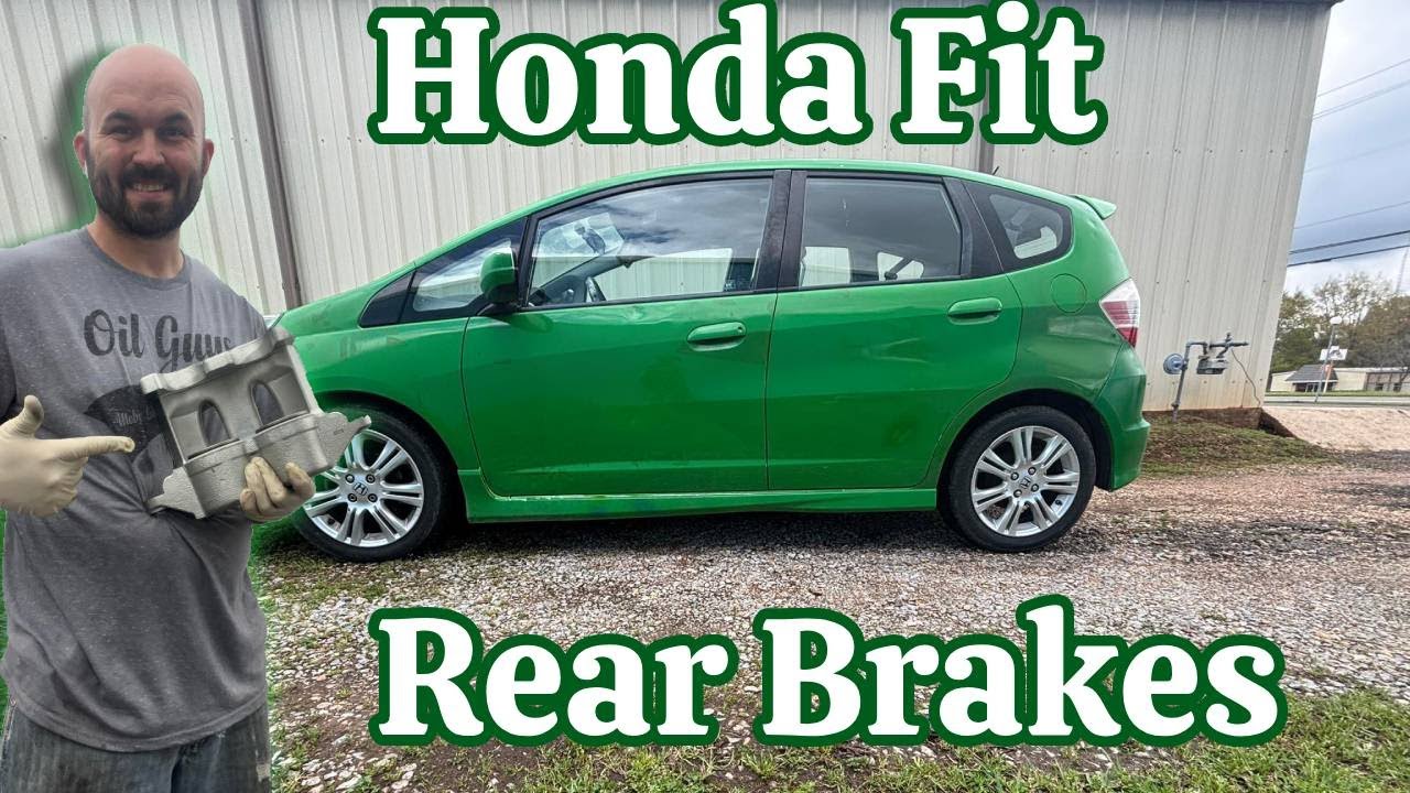 Honda Fit Rear Brakes DIY