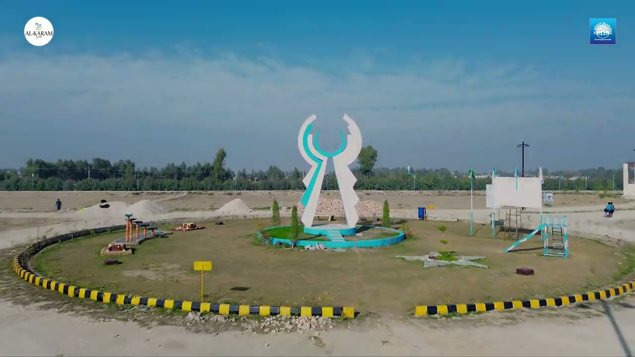View of Beautiful Alkarram city jandanwala 🥀💫 Project by JV.Groupislamabad 