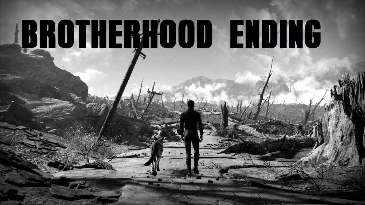 Fallout 4 Brotherhood of Steel Ending/Final Cutscene (Destroying the Institute)