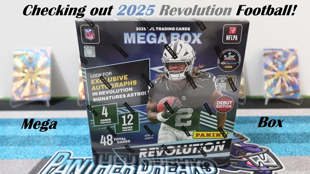 Мегабокс Revolution Football 2025, версия для Walmart! Еще один отличный набор! ✨