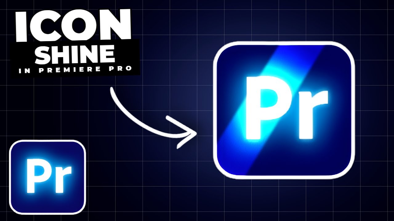 Как добавить анимацию Icon Shine в Premiere Pro